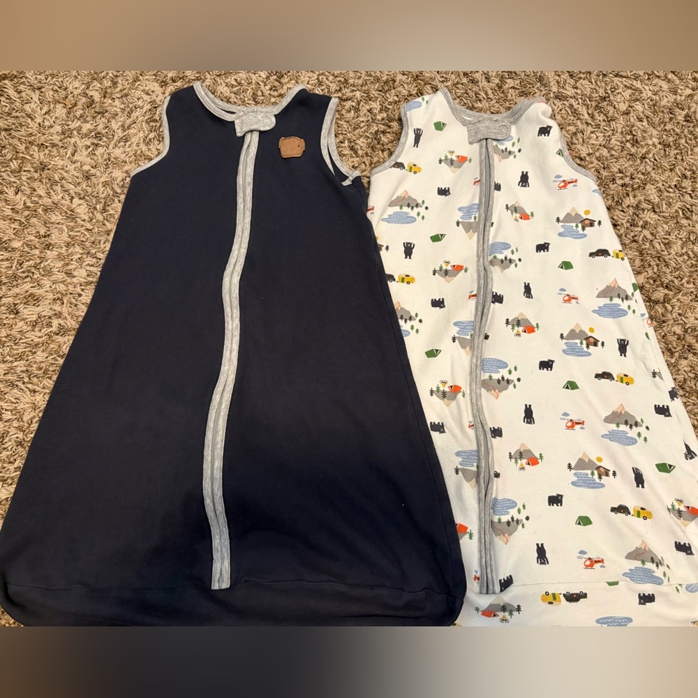 Two Carter’s Sleep Sacks - Medium